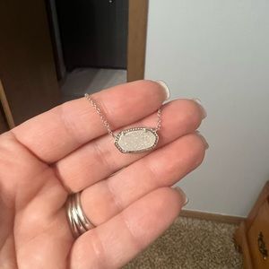 Kendra Scott drusy necklace